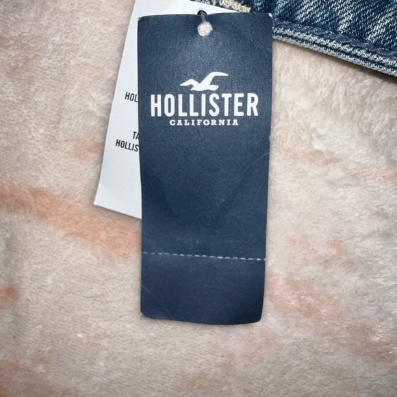 Hollister Blue Women's Cargo Shorts - Picture 6 of 6